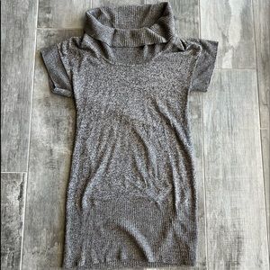 B-WEAR Byer California large heather grey (kinda brown-ish) dress.